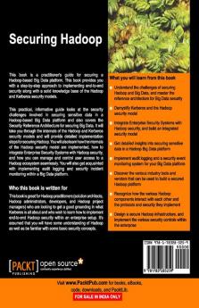 Securing Hadoop