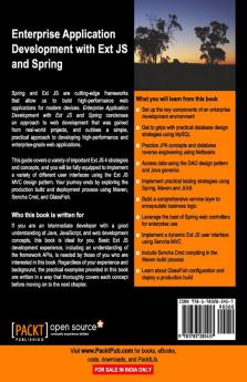 Enterprise Application Development with Extjs and Spring