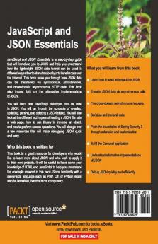 JavaScript and Json Essentials