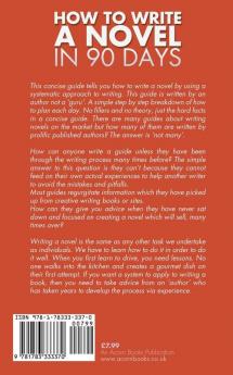 How to Write a Novel in 90 Days
