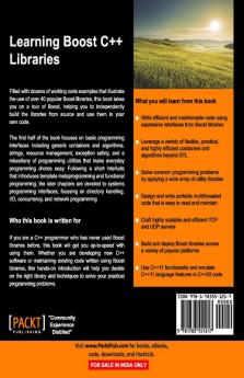 Learning Boost C++ Libraries