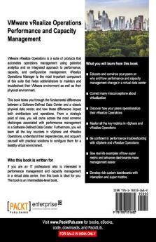 VMware vRealize Operations Performance and Capacity Management