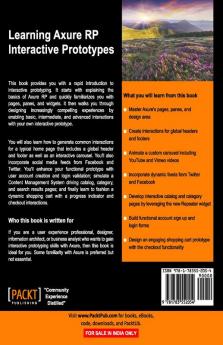 Learning Axure RP Interactive Prototypes
