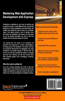 Mastering Web Application Development with Express
