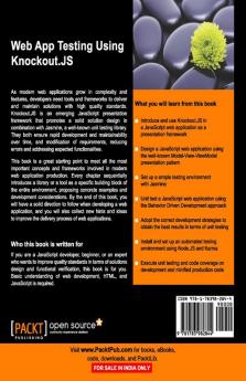 Web App Testing Using Knockout.JS