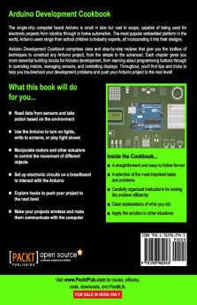 Arduino Development Cookbook