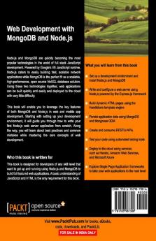 Web Development with Mongodb and Node.Js