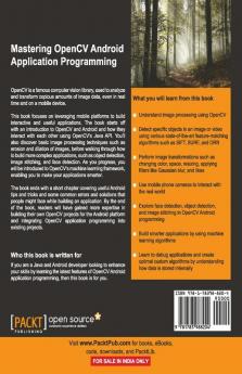 Mastering OpenCV Android Application Programming