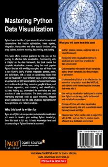 Mastering Python Data Visualization