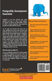 PostgreSQL Development Essentials