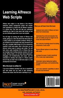 Learning Alfresco Web Scripts