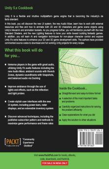 Unity 5.x Cookbook
