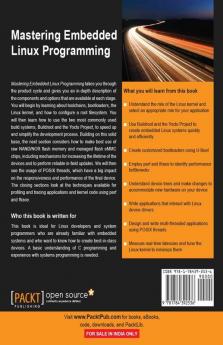 Mastering Embedded Linux Programming
