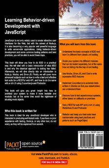 Learning Behavior-driven Development with JavaScript