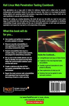 Kali Linux Web Penetration Testing Cookbook