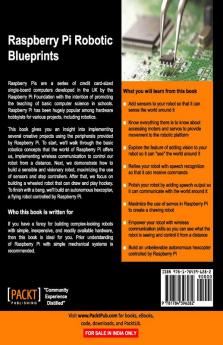 Raspberry Pi Robotic Blueprints