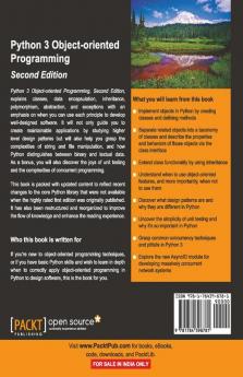 Python 3 Object-oriented Programming - Second Edition