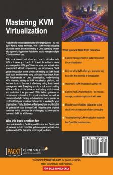 Mastering KVM Virtualization