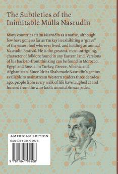 The Subtleties of the Inimitable Mulla Nasrudin