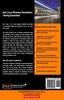Kali Linux Wireless Penetration Testing Essentials