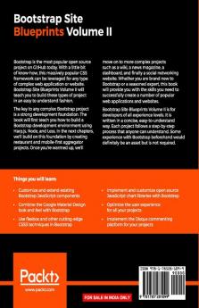 Bootstrap Site Blueprints Volume II