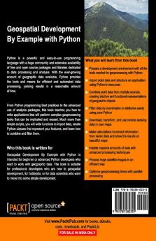 Geospatial Development By Example with Python