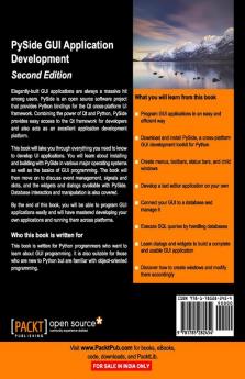 Pyside GUI Application Development - Second Edition