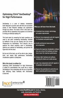 Optimizing Citrix® XenDesktop® for High Performance