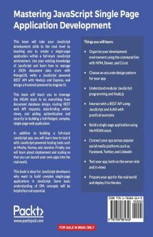 Mastering JavaScript Single Page Application Development