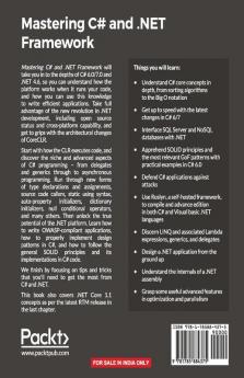 Mastering C# and .NET Framework