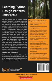 Learning Python Design Patterns Second Edition