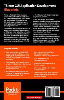Tkinter GUI Application Development Blueprints