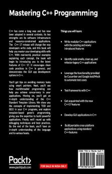 Mastering C++ Programming