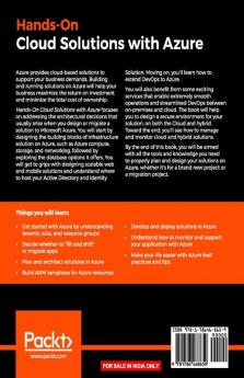 Hands-On Cloud Solutions with Azure