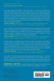 Critique of Sovereignty