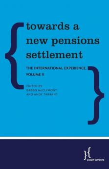 Towards a New Pensions Settlement