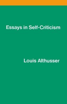 Essays on Self-Criticism