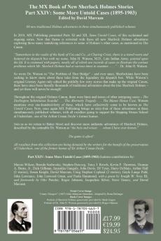 The MX Book of New Sherlock Holmes Stories Some More Untold Cases Part XXIV