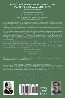 The MX Book of New Sherlock Holmes Stories Part XXVI