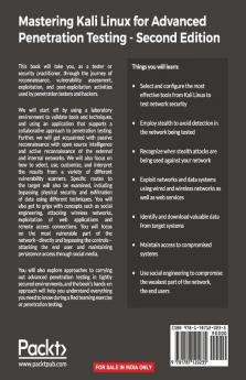 Mastering Kali Linux for Advanced Penetration Testing - Second Edition