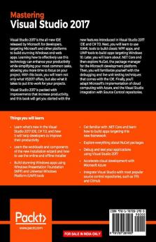 Mastering Visual Studio 2017