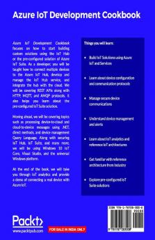 Azure IoT Development Cookbook