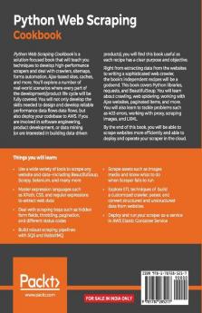 Python Web Scraping Cookbook