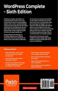 WordPress Complete - Sixth Edition