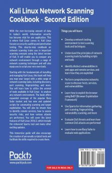 Kali Linux Network Scanning Cookbook