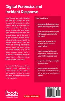 Digital Forensics and Incident Response