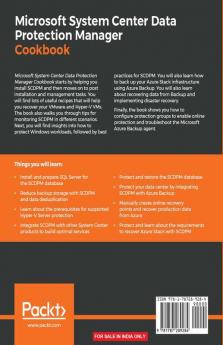 Microsoft System Center Data Protection Manager Cookbook