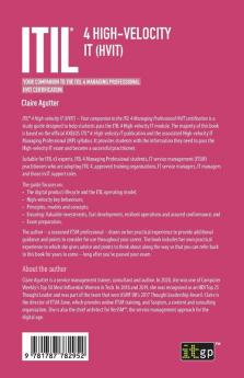 ITIL® 4 High-velocity IT (HVIT)