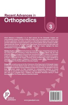 RECENT ADVANCES IN ORTHOPEDICS -3