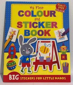 My First Colour and Sticker Book